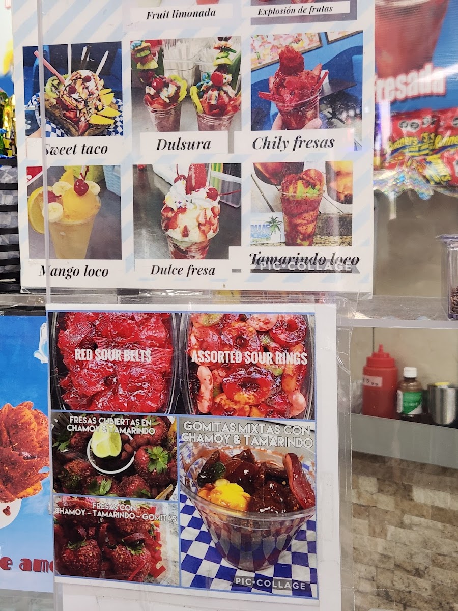 Blue Ocean Smoothies Menu - Image 1